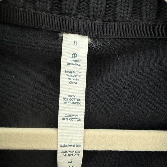 Lululemon Athletica Gray and Black Women's Cardigan - Picture 4 of 7